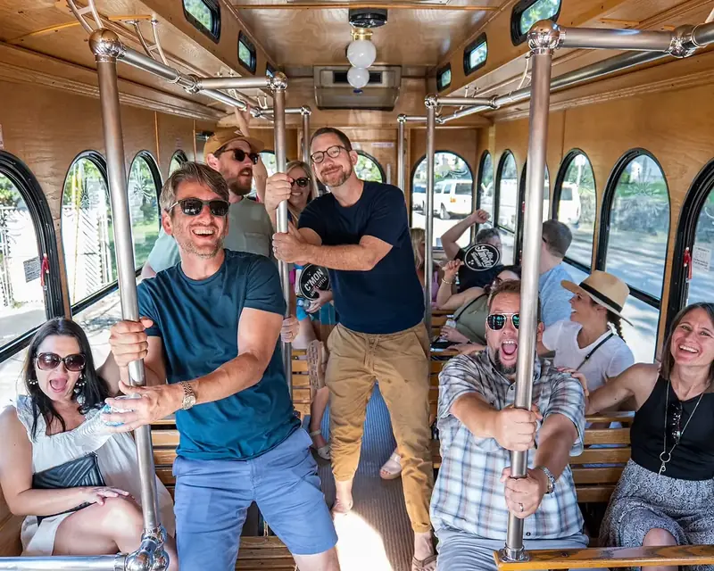 Music City Brew Hop brewery trolley in Nashville