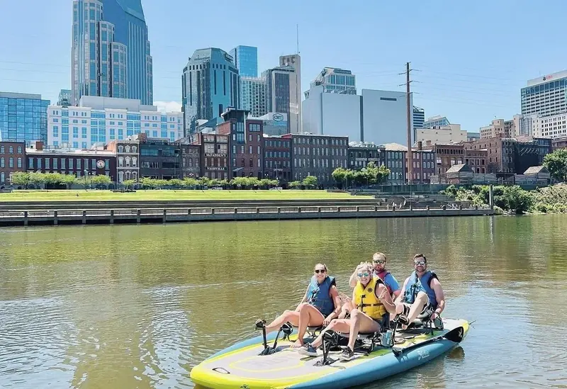 Pedal Kayak Downtown Nashville - Priced Per Group